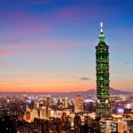 Taipei 101 from Elephant Mountain 1919hoursdd