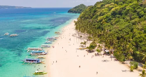 Bãi biển White Beach ở Boracay