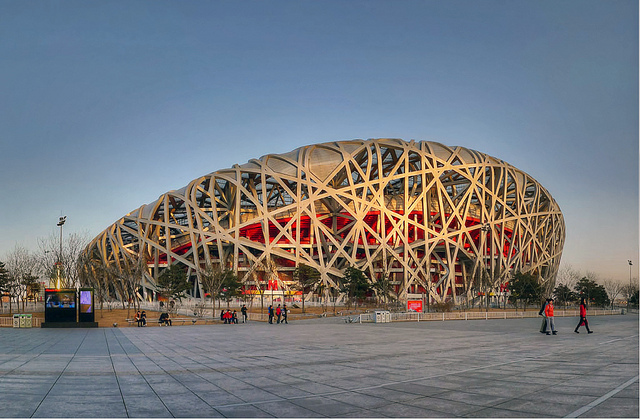 Chiêm ngưỡng sân vận động tổ chim Bắc Kinh