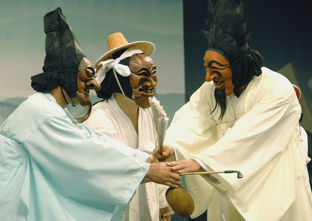 Lễ hội múa mặt nạ độc đáo ở Hàn Quốc
