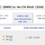 Vé máy bay Hà Nội đi Brunei giá rẻ