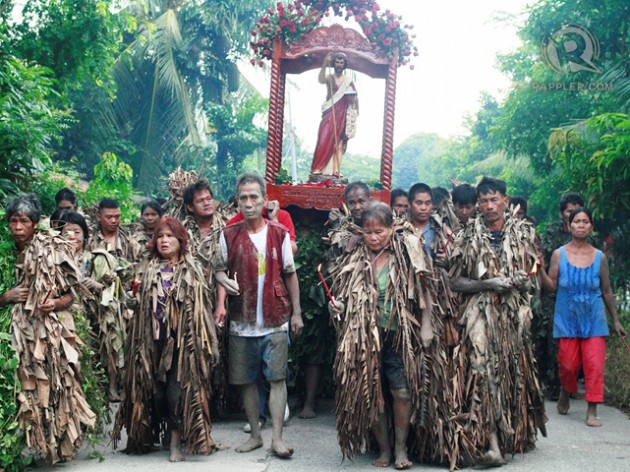 Lễ hội người bùn kì lạ ở Philippines