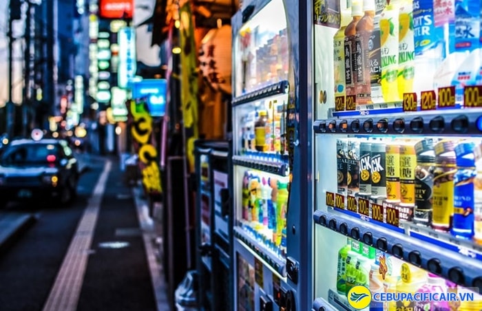 Máy bán hàng tự động ở Nhật Bản