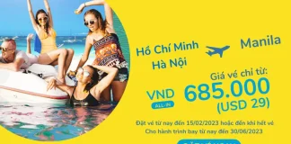 Đặt vé máy bay Cebu Pacific giá rẻ trên hệ thống Đại lý Cebu Việt Nam ngay hôm nay