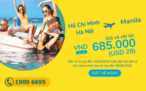 Đặt vé máy bay Cebu Pacific giá rẻ trên hệ thống Đại lý Cebu Việt Nam ngay hôm nay