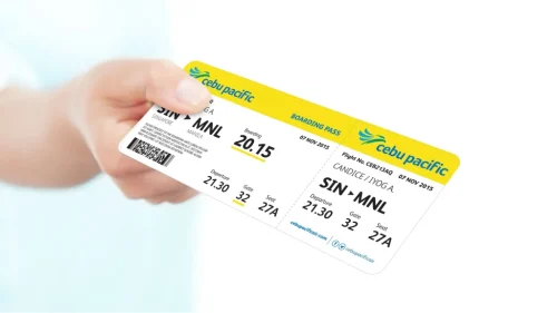 Điều kiện vé máy bay Cebu Pacific