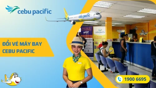 Đổi vé máy bay Cebu Pacific