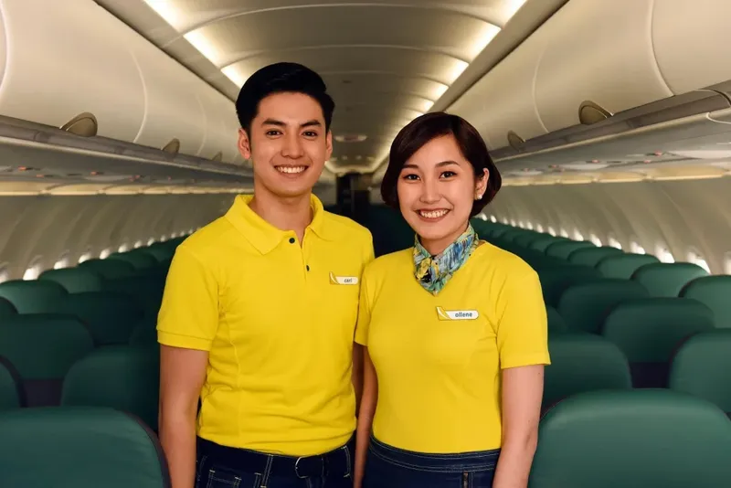 Lựa chọn chỗ ngồi trên chuyến bay Cebu Pacific