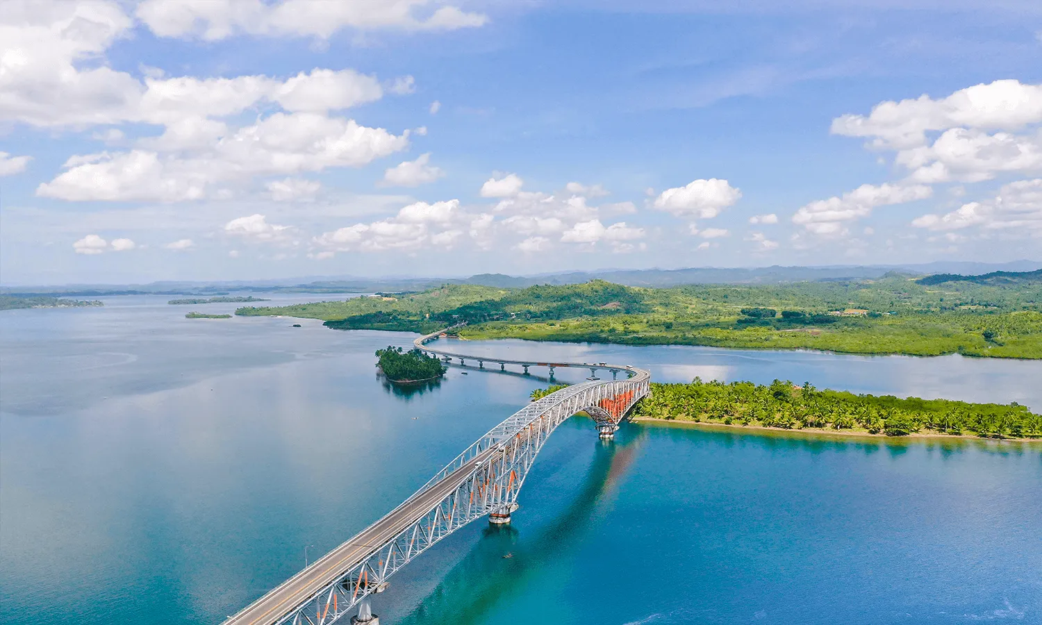 Toàn cảnh cây cầu San Juanico