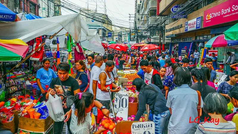 Bạn có thể mặc cả khi mua sắm tại chợ Divisoria