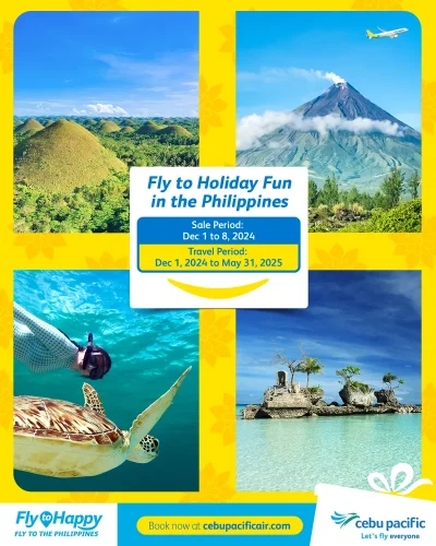 Khuyến mãi các đường bay Cebu Pacific đi Philippines